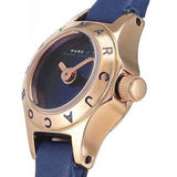 Buy Shop Marc Jacobs Blade Blue Dial Blue Leather Strap Watch for Women - MBM8641 USA Online