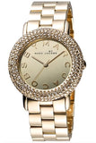 Buy Shop Marc Jacobs Marci Gold Dial Gold Steel Strap Watch for Women - MBM3191 USA Online
