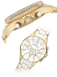 Buy Shop Marc Jacobs Rock Chronograph White Dial White Silicone Strap Watch for Women - MBM2546 USA Online