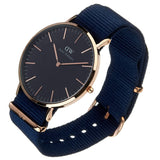 Buy Shop Daniel Wellington Classic Bayswater Black Dial Black NATO Strap Watch For Men - DW00100277 USA Online