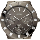 Buy Shop Guess XS Multifunction Quartz Brown Dial Brown Steel Strap Watch For Women - W0027L1 USA Online