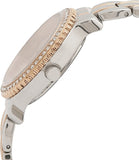 Buy Shop Guess Enchanting Diamonds Silver Dial Two Tone Steel Strap Watch for Women - W0305L3 USA Online
