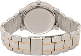 Buy Shop Guess Enchanting Diamonds Silver Dial Two Tone Steel Strap Watch for Women - W0305L3 USA Online