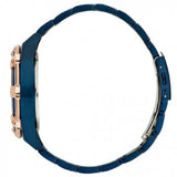 Buy Shop Guess Jolt Analog Blue Dial Blue Steel Strap Watch for Men - W0377G4 USA Online