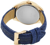 Buy Shop Guess Little Flirt Quartz Blue Dial Blue Leather Strap Watch For Women - W0456L6 USA Online