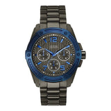 Buy Shop Guess Flagship Multifunction Chronograph Grey Dial Grey Steel Strap Watch for Men - W0601G1 USA Online