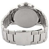 Guess Atlas Chronograph Silver Dial Silver Steel Strap Watch For Men - W0668G7