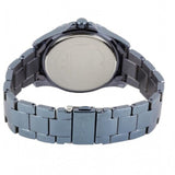 Buy Shop Guess Pinwheel Analog Silver Dial Blue Steel Strap Watch for Women - W0702L1 USA Online