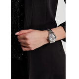 Buy Shop Guess Sassy Multifunction Quartz Silver Dial Silver Steel Strap Watch For Women - W0705L1 USA Online