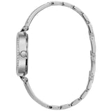 Buy Shop Guess Muse Quartz White Dial Silver Steel Strap Watch For Women - W1008l1 USA Online