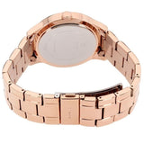 Buy Shop Guess Bedazzle Diamonds Silver Dial Rose Gold Steel Strap Watch For Women - W1097L3 USA Online