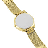 Buy Shop Guess Tri Glitz Quartz Diamonds Gold Dial Gold Mesh Bracelet Watch For Women - W1142L2 USA Online