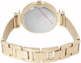 Buy Shop Guess Quartz White Dial Gold Steel Strap Watch For Women - W1152L2 USA Online