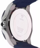 Buy Shop Guess Genesis Multi Function Analog Blue Dial Blue Rubber Strap Watch For Men - W1254G1 USA Online