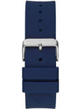 Buy Shop Guess Genesis Multi Function Analog Blue Dial Blue Rubber Strap Watch For Men - W1254G1 USA Online