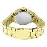 Buy Shop Guess Vista Diamonds Gold Dial Gold Steel Strap Watch for Women - W13573L1 USA Online