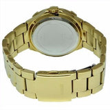 Buy Shop Guess Vista Diamonds Gold Dial Gold Steel Strap Watch for Women - W13573L1 USA Online