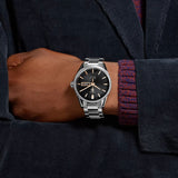 Buy Shop Tag Heuer Carrera Calibre 5 Automatic Black Dial Silver Steel Strap Watch for Men - WAR201C.BA0723 USA Online
