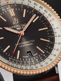 Buy Shop Breitling Navitimer 1 Automatic 41mm Brown Dial Brown Leather Strap Mens Watch - U17326211M1P2 USA Online