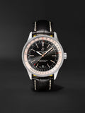Buy Shop Breitling Navitimer 1 Automatic 41mm Black Dial Black Leather Strap Mens Watch - A17326211B1P2 USA Online