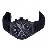 Buy Shop Tag Heuer Carrera Chronograph Steel & Ceramic Black Dial Black Rubber Strap Watch for Men - CBG2090.FT6145 USA Online