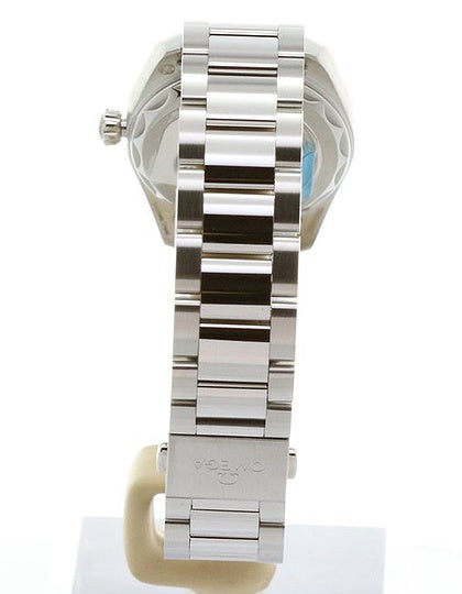 Buy Shop Omega Seamaster Aqua Terra Quartz Diamond Black Dial Silver Steel Strap Watch for Women - 220.10.28.60.51.001 USA Online