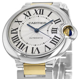 Buy Shop Cartier Ballon Bleu de Cartier Silver Dial Two Tone Steel Strap Watch for Women - W2BB0030 USA Online