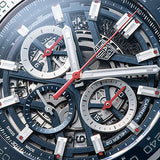 Buy Shop Tag Heuer Carrera Chronograph Blue Dial Silver Steel Strap Watch for Men - CBG2A11.BA0654 USA Online