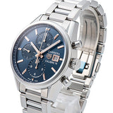 Buy Shop Tag Heuer Carrera Automatic Chronograph Blue Dial Silver Steel Strap Watch for Men - CBK2115.BA0715 USA Online