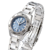 Buy Shop Tag Heuer Aquaracer Professional 200 Quartz Blue Dial Silver Steel Strap Watch for Women - WBP1415.BA0622 USA Online