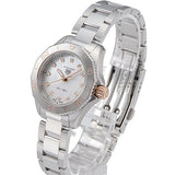 Buy Shop Tag Heuer Aquaracer Professional 200 Quartz Diamonds White Dial Silver Steel Strap Watch for Women - WBP1450.BA0622 USA Online