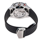 Buy Shop Tag Heuer Carrera Chronograph Black Dial Black Rubber Strap Watch for Men - CBN2A1AA.FT6228 USA Online