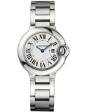 Buy Shop Cartier Ballon Bleu De Cartier White Dial Silver Steel Strap Watch for Women - W69010Z4 USA Online