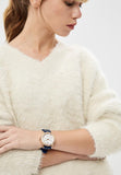 Buy Shop Guess Swirl Analog Quartz White Dial Blue Rubber Strap Watch for Women - W1096L4 USA Online