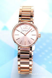 Buy Shop Marc Jacobs Peggy Rose Gold Dial Rose Gold Steel Strap Watch for Women - MBM3406 USA Online