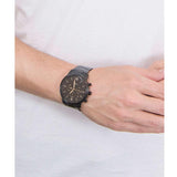 Buy Shop Fossil Neutra Chronograph Black Dial Black Steel Strap Watch for Men - FS5525 USA Online