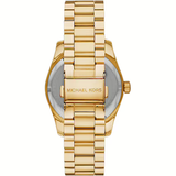 Buy Shop Michael Kors Lexington Mother of Pearl White Dial Gold Steel Strap Watch for Women - MK1079 USA Online
