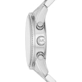 Buy Shop Michael Kors Ritz Silver Dial Silver Steel Strap Watch for Women - MK6428 USA Online