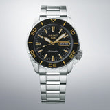Buy Shop Seiko 5 Sport Automatic SKX Series Black Dial Silver Steel Strap Watch for Men - SRPK99K1 USA Online