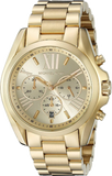 Buy Shop Michael Kors Bradshaw Gold Dial Gold Steel Strap Watch for Women - MK5605 USA Online