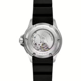 Buy Shop Emporio Armani Sea Explorer Automatic Black Dial Black Silicone Strap Watch For Men - AR60078 USA Online