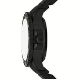 Buy Shop Emporio Armani Sea Explorer Automatic Yellow Dial Black Silicone Strap Watch For Men - AR60085 USA Online