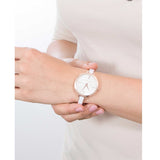 Buy Shop Michael Kors Jaryn Analog White Dial Two Tone Steel Strap Watch For Women - MK4342 USA Online