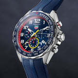 Buy Shop Tag Heuer Formula 1 Red Bull Racing Chronograph Blue Dial Blue Rubber Strap Watch for Men - CAZ101AL.FT8052 USA Online