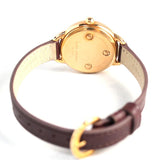 Buy Shop Marc Jacobs Betty White Dial Brown Leather Strap Watch for Women - MJ1481 USA Online