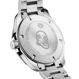 Buy Shop Tag Heuer Aquaracer Quartz Black Dial Silver Steel Strap Watch for Men - WAY101A.BA0746 USA Online
