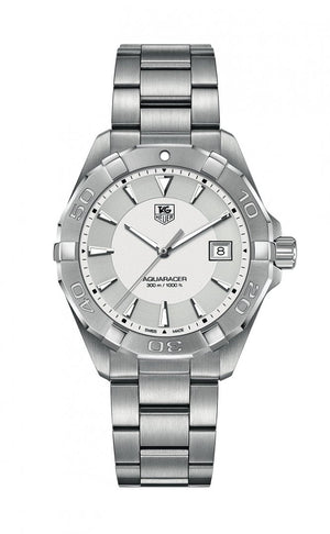 Buy Shop Tag Heuer Aquaracer White Dial Watch for Men - WAY1111.BA0928 USA Online