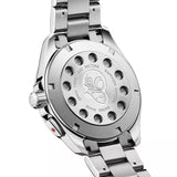 Buy Shop Tag Heuer Aquaracer Quartz Black Dial Silver Steel Strap Watch for Men - WAY111Z.BA0928 USA Online