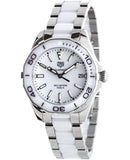 Buy Shop Tag Heuer Aquaracer White Dial Watch for Women - WAY131B.BA0914 USA Online
