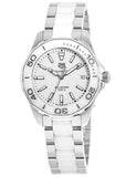 Buy Shop Tag Heuer Aquaracer White Dial Watch for Women - WAY131B.BA0914 USA Online